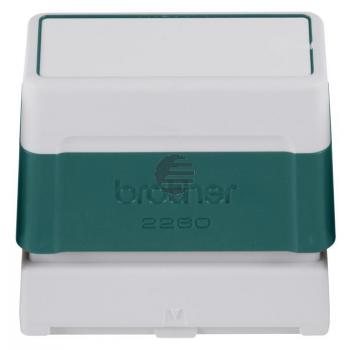 BROTHER SC2000 STEMPEL GRUEN PR2260G6P 22x60mm BROTHER SC2000 STEMPEL GRUEN PR2260G6P 22x60mm