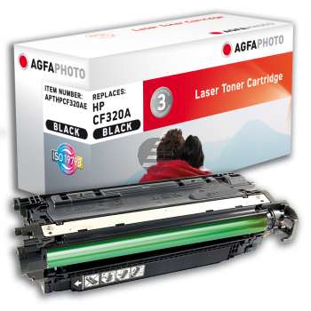 Agfaphoto Toner-Kartusche (APTHPCF320AE) ersetzt CF320A / 652A Agfaphoto Toner-Kartusche (APTHPCF320AE) ersetzt CF320A / 652A
