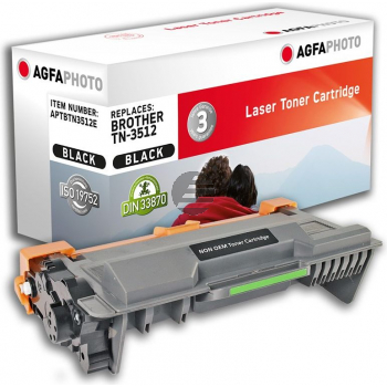 Agfaphoto Toner-Kit schwarz HC plus (APTBTN3512E) ersetzt TN-3512 Agfaphoto Toner-Kit schwarz HC plus (APTBTN3512E) ersetzt TN-3512