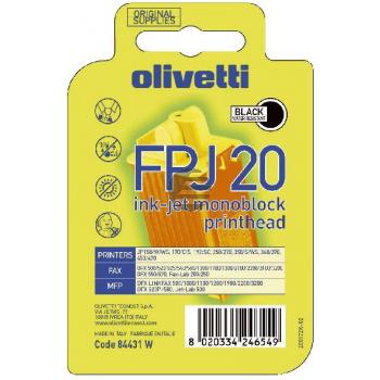 Olivetti Tintendruckkopf schwarz (84431, FPJ-20) ersetzt 139-900480-001 / 26331F / LJ50X-AA / 10600024776 / 701.38511 / 30.84434