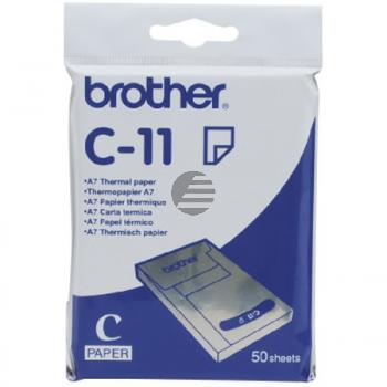 Brother Thermo-Transfer-Papier schwarz (C-11) Brother Thermo-Transfer-Papier schwarz (C-11)
