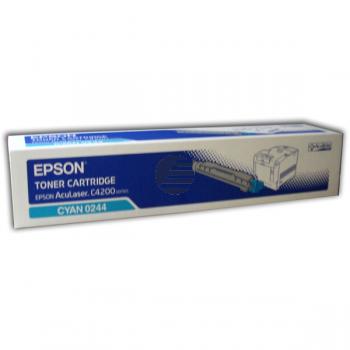 Epson Toner-Kartusche cyan (C13S050244, 0244) Epson Toner-Kartusche cyan (C13S050244, 0244)