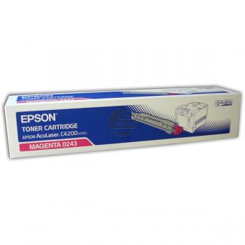 Epson Toner-Kartusche magenta (C13S050243, 0243) Epson Toner-Kartusche magenta (C13S050243, 0243)
