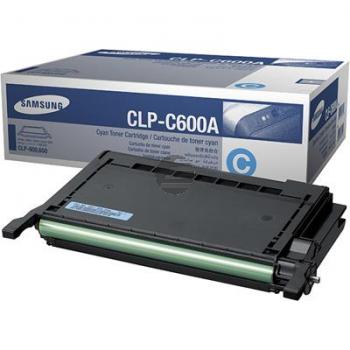 Samsung Toner-Kartusche cyan (CLP-C600A, C600)
