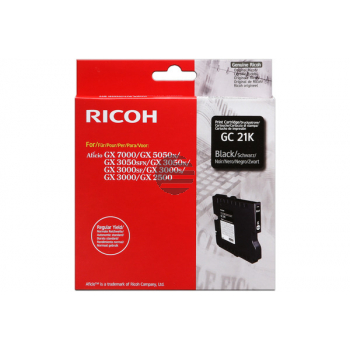 Ricoh Gel-Kartuschen schwarz (405532, GC21K) Ricoh Gel-Kartuschen schwarz (405532, GC21K)