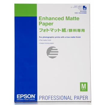 Epson Enhanced Matte Paper weiß DIN A2 (C13S042095) Epson Enhanced Matte Paper weiß DIN A2 (C13S042095)