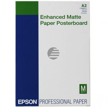 Epson Enhanced Matte Posterboard DIN A2 weiß 20 Seiten (C13S042111) Epson Enhanced Matte Posterboard DIN A2 weiß 20 Seiten (C13S042111)