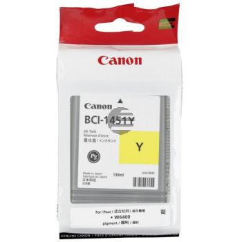 Canon Tintenpatrone pigmentierte Tinte gelb (0173B001 0173B001AA, BCI-1451Y)
