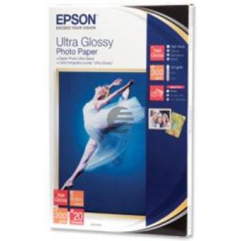 Epson Ultra Glossy Photopapier weiß 10 x 15 cm (C13S041926) Epson Ultra Glossy Photopapier weiß 10 x 15 cm (C13S041926)