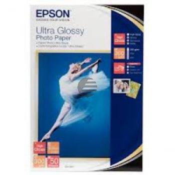 Epson Ultra Glossy Photopapier weiß 10 x 15 cm (C13S041943) Epson Ultra Glossy Photopapier weiß 10 x 15 cm (C13S041943)