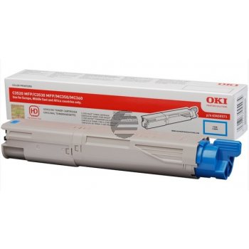 OKI Toner-Kit cyan (43459371)
