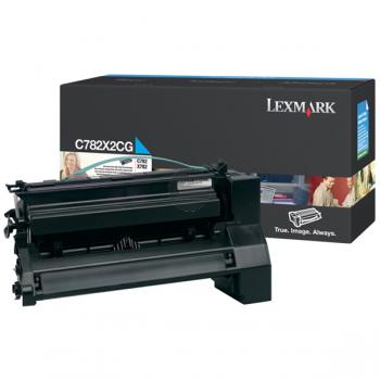 Lexmark Toner-Kartusche cyan HC plus (C782X2CG) Lexmark Toner-Kartusche cyan HC plus (C782X2CG)