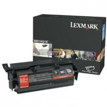 Lexmark Toner-Kartusche schwarz HC (X651H21E) Lexmark Toner-Kartusche schwarz HC (X651H21E)