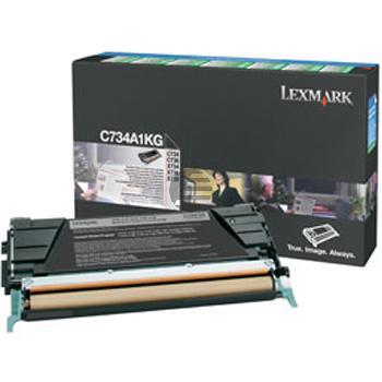 Lexmark Toner-Kartusche Prebate schwarz (C734A1KG) Lexmark Toner-Kartusche Prebate schwarz (C734A1KG)
