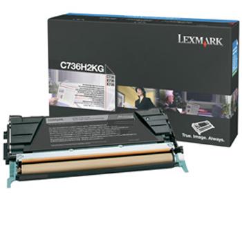 Lexmark Toner-Kartusche schwarz HC (C736H2KG) Lexmark Toner-Kartusche schwarz HC (C736H2KG)