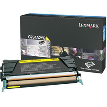 Lexmark Toner-Kartusche gelb (C734A2YG) Lexmark Toner-Kartusche gelb (C734A2YG)