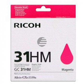 Ricoh Gel-Kartuschen magenta (405690, GC31M) Ricoh Gel-Kartuschen magenta (405690, GC31M)