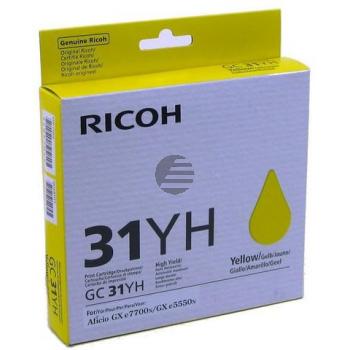 Ricoh Gel-Kartuschen gelb (405704) Ricoh Gel-Kartuschen gelb (405704)