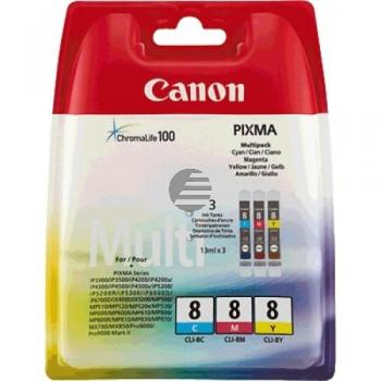 Canon Tintenpatrone gelb cyan magenta (0621B029, CLI-8C CLI-8M CLI-8Y) Canon Tintenpatrone gelb cyan magenta (0621B029, CLI-8C CLI-8M CLI-8Y)