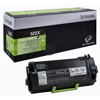 Lexmark Toner-Kartusche Return schwarz HC plus (52D2X00, 522X) Lexmark Toner-Kartusche Return schwarz HC plus (52D2X00, 522X)