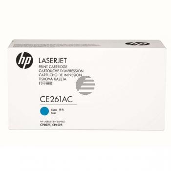 HP Toner-Kartusche Contract cyan (CE261AC, 648AC) HP Toner-Kartusche Contract cyan (CE261AC, 648AC)
