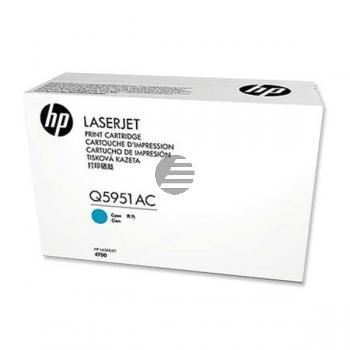 HP Toner-Kartusche Contract cyan (Q5951AC, 643AC) HP Toner-Kartusche Contract cyan (Q5951AC, 643AC)