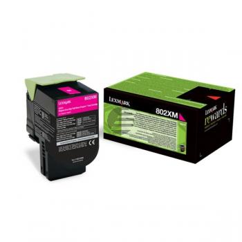 Lexmark Toner-Kit Corporate magenta HC plus + (80C2XME, 802XM) Lexmark Toner-Kit Corporate magenta HC plus + (80C2XME, 802XM)