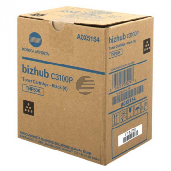 Konica Minolta Toner-Kit schwarz (A0X5154, TNP-50K) Konica Minolta Toner-Kit schwarz (A0X5154, TNP-50K)