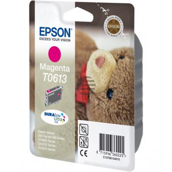 Epson Tintenpatrone magenta (C13T06134020, T0613) Epson Tintenpatrone magenta (C13T06134020, T0613)