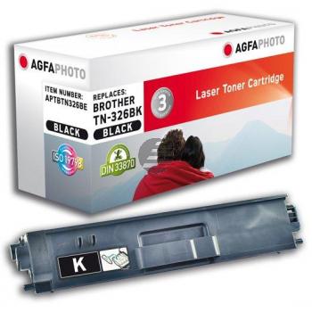 Agfaphoto Toner-Kartusche schwarz HC (APTBTN326BE) ersetzt TN-326BK Agfaphoto Toner-Kartusche schwarz HC (APTBTN326BE) ersetzt TN-326BK