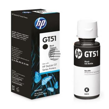 HP Tintennachfüllfläschchen schwarz (M0H57AE, GT51)