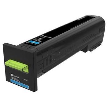 Lexmark Toner-Kit Return cyan HC (72K0X20) Lexmark Toner-Kit Return cyan HC (72K0X20)