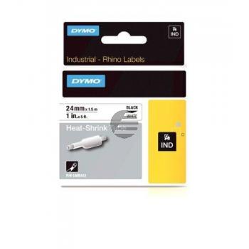 Dymo Heißschrumpfschlauch schwarz/gelb (1805443) Dymo Heißschrumpfschlauch schwarz/gelb (1805443)