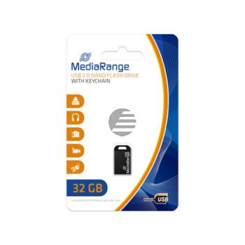 MEDIARANGE NANO USB STICK 32GB MR922 USB 3.0 schwarz MEDIARANGE NANO USB STICK 32GB MR922 USB 3.0 schwarz