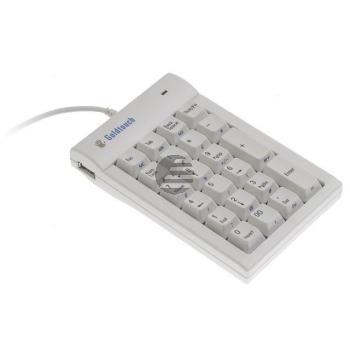 BNEGTWNUM BAKKER TASTATUR ZIFFERNBLOCK Goldtouch USB weiss BNEGTWNUM BAKKER TASTATUR ZIFFERNBLOCK Goldtouch USB weiss