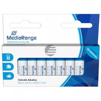 MEDIARANGE MICRO BATTERIEN (10) 1,5V MRBAT102 LR03 Alkaline AAA MEDIARANGE MICRO BATTERIEN (10) 1,5V MRBAT102 LR03 Alkaline AAA