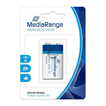 MEDIARANGE EBLOCK BATTERIEN (1) 9V MRBAT107 6LR61 9Volt MEDIARANGE EBLOCK BATTERIEN (1) 9V MRBAT107 6LR61 9Volt