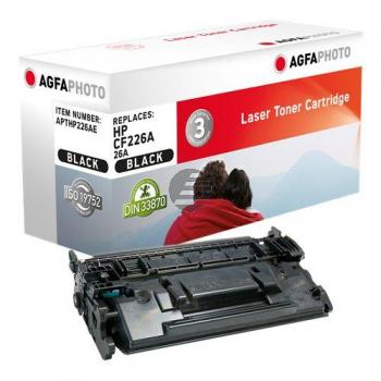 Agfaphoto Toner-Kartusche schwarz (APTHP226AE) ersetzt CF226A / 26A Agfaphoto Toner-Kartusche schwarz (APTHP226AE) ersetzt CF226A / 26A
