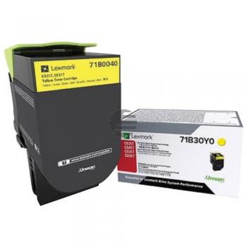 Lexmark Toner-Kit gelb (71B0040) Lexmark Toner-Kit gelb (71B0040)