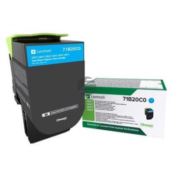 Lexmark Toner-Kit Return cyan (71B20C0) Lexmark Toner-Kit Return cyan (71B20C0)