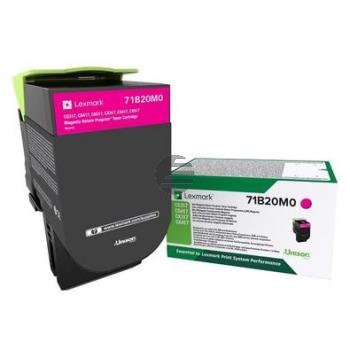 Lexmark Toner-Kit Return magenta (71B20M0) Lexmark Toner-Kit Return magenta (71B20M0)