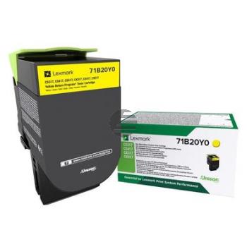 Lexmark Toner-Kit Return gelb (71B20Y0) Lexmark Toner-Kit Return gelb (71B20Y0)