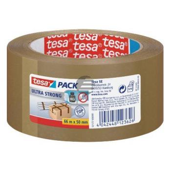 Tesapack Packband Ultra Strong 50 mm x 66 m braun Tesapack Packband Ultra Strong 50 mm x 66 m braun