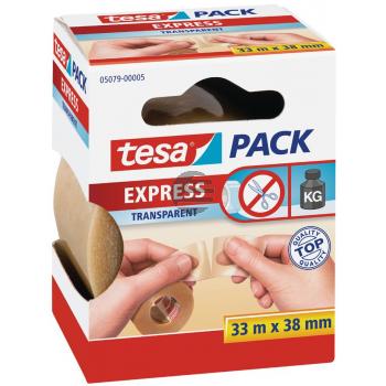 Tesapack Packband Express 38 mm x 33 m braun von Hand einreissbar Tesapack Packband Express 38 mm x 33 m braun von Hand einreissbar