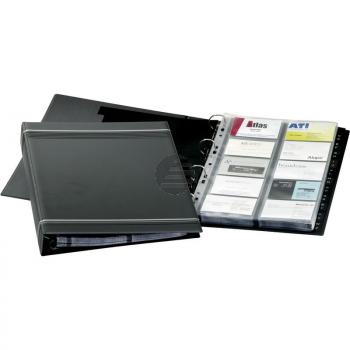 Durable Visitenkarten-Ringbuch Visifix Anthrazit A4 bis 400 Karten Durable Visitenkarten-Ringbuch Visifix Anthrazit A4 bis 400 Karten