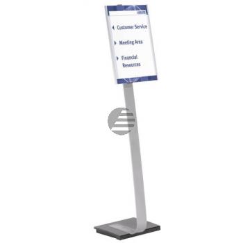 Durable Prospektständer A3 Info Sign Stand silber Durable Prospektständer A3 Info Sign Stand silber