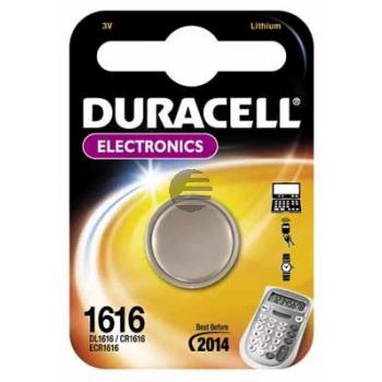 Duracell Knopfzelle CR1616 3 V Lithium Duracell Knopfzelle CR1616 3 V Lithium