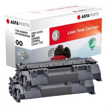Agfaphoto Toner-Kartusche 2 x schwarz (APTHP505ADUOE) ersetzt CE505D / 05D Agfaphoto Toner-Kartusche 2 x schwarz (APTHP505ADUOE) ersetzt CE505D / 05D