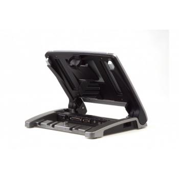 BNET340 BAKKER NOTEBOOKSTAENDER Ergo T340 grau-silber Kunststoff