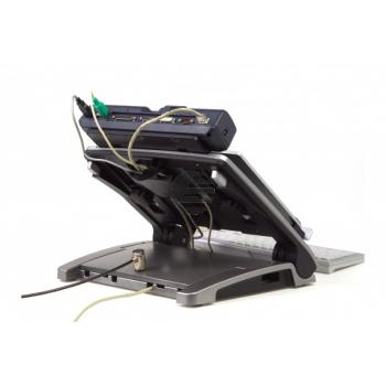 BNET340 BAKKER NOTEBOOKSTAENDER Ergo T340 grau-silber Kunststoff